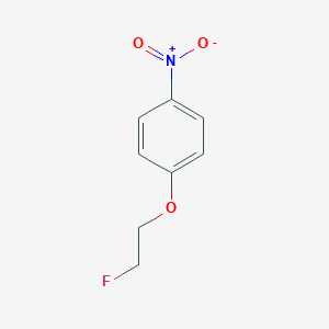 molecular formula C8H8FNO3 B019609 1-(2-Fluoroethoxy)-4-nitrobenzene CAS No. 109230-65-1