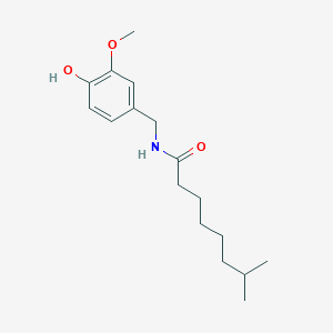 molecular formula C17H27NO3 B196126 Nordihydrocapsaicin CAS No. 28789-35-7