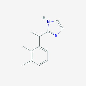 molecular formula C13H16N2 B196129 2-[1-(2,3-dimethylphenyl)ethyl]-1H-imidazole CAS No. 944263-08-5
