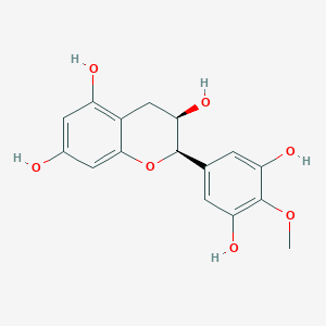 molecular formula C16H16O7 B196145 4'-甲基-表没食子儿茶素 CAS No. 17291-05-3