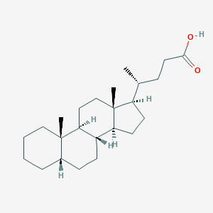 B196147 5beta-Cholanic acid CAS No. 546-18-9