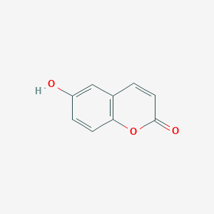 molecular formula C9H6O3 B196160 6-Hydroxycoumarin CAS No. 6093-68-1