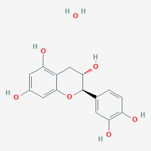 molecular formula C15H14O6. H2O B196163 (+)-Catechin Hydrate CAS No. 88191-48-4