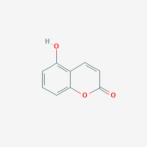 molecular formula C9H6O3 B196180 2H-1-Benzopyran-2-one, 5-hydroxy- CAS No. 6093-67-0