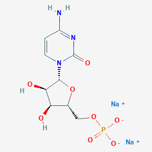 molecular formula C9H14N3NaO8P B196185 Cytidine 5'-monophosphate disodium salt CAS No. 6757-06-8