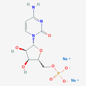 molecular formula C9H12N3O8PNa2 B196185 Cytidine 5'-monophosphate disodium salt CAS No. 6757-06-8