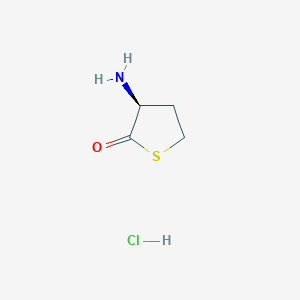 molecular formula C4H8ClNOS B196195 (S)-3-Aminodihydrothiophen-2(3H)-one hydrochloride CAS No. 31828-68-9