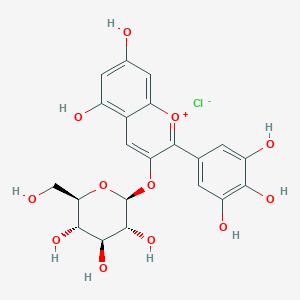 molecular formula C21H21ClO12 B196198 Myrtillin CAS No. 6906-38-3
