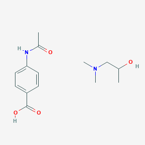 molecular formula C14H22N2O4 B196213 Dimepranol acedoben CAS No. 61990-51-0