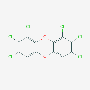 molecular formula C12H2Cl6O2 B196215 1,2,3,7,8,9-HEXACHLORODIBENZO-p-DIOXIN CAS No. 19408-74-3