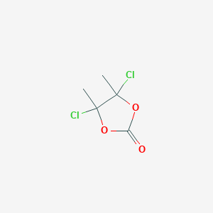 molecular formula C5H6Cl2O3 B196220 4,5-Dichloro-4,5-dimethyl-1,3-dioxolan-2-one CAS No. 129482-56-0