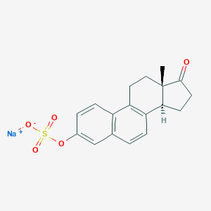 molecular formula C18H17FO5S Na B196223 Sodium equilenin sulfate CAS No. 16680-48-1