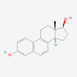 molecular formula C18H20O2 B196224 雌-1,3,5,7,9-戊烯-3,17β-二醇 CAS No. 1423-97-8