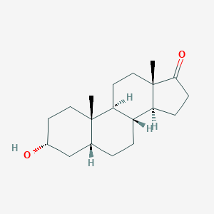 molecular formula C19H30O2 B196237 雄甾二酮 CAS No. 53-42-9
