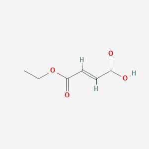 molecular formula C6H8O4 B196242 Monoethyl fumarate CAS No. 2459-05-4