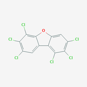 B196245 1,2,3,6,7,8-Hexachlorodibenzofuran CAS No. 57117-44-9