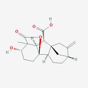 molecular formula C19H24O5 B196257 赤霉素 A4 CAS No. 468-44-0
