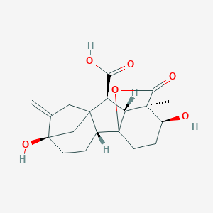 molecular formula C19H24O6 B196259 Gibberellin A1 CAS No. 545-97-1