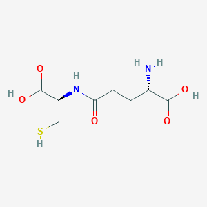 molecular formula C8H14N2O5S B196262 gamma-Glutamylcysteine CAS No. 636-58-8