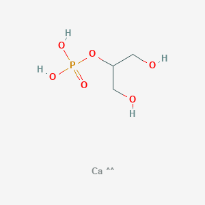 molecular formula C3H9O6P.Ca B196268 Calcium glycerophosphate, neurosin CAS No. 58409-70-4
