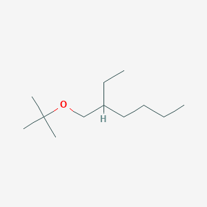 molecular formula C12H26O B196281 3-[(1,1-Dimethylethoxy)methyl]heptane CAS No. 83704-03-4