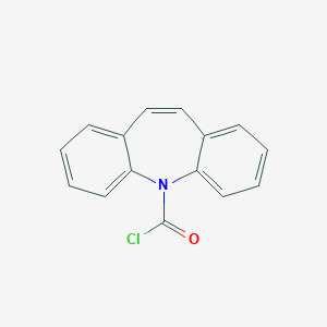 molecular formula C15H10ClNO B196287 5H-二苯并[b,f]氮杂菲-5-羰基氯 CAS No. 33948-22-0