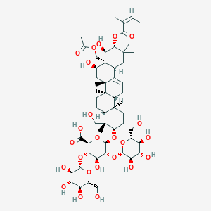molecular formula C55H86O24 B196297 异皂苷Ib CAS No. 219944-46-4