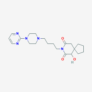 molecular formula C21H31N5O3 B196304 6-Hydroxybuspirone CAS No. 125481-61-0