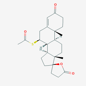 molecular formula C24H32O4S B196305 7-Beta-Spironolactone CAS No. 33784-05-3