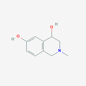 1,2,3,4-Tetrahydro-4,6-dihydroxy-2-methyl-isoquinoline