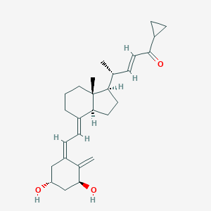 molecular formula C27H38O3 B196321 Calcipotriol, anhydrous impurity A [EP] CAS No. 126860-83-1
