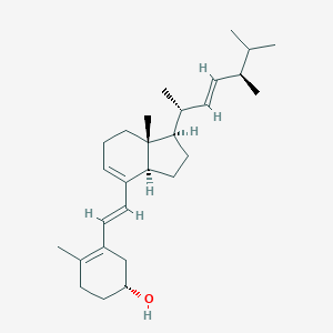 (1R)-3-[(E)-2-[(1R,3aR,7aR)-1-[(E,2R,5R)-5,6-dimethylhept-3-en-2-yl]-7a-methyl-1,2,3,3a,6,7-hexahydroinden-4-yl]ethenyl]-4-methylcyclohex-3-en-1-ol
