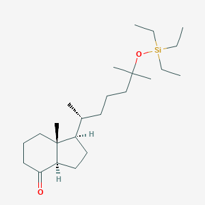 molecular formula C24H46O2Si B196357 Eldecalcitol Intermediate CD CAS No. 144848-24-8
