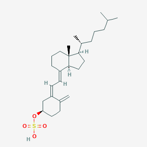molecular formula C27H44O4S B196361 Cholecalciferol sulfate CAS No. 10529-43-8