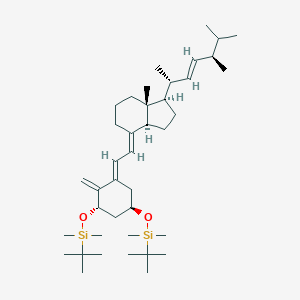 molecular formula C40H72O2Si2 B196362 [[(1a,3b,5E,7E,22E)-9,10-Secoergosta-5,7,10(19),22-tetraene-1,3-diyl]bis(oxy)]bis[(1,1-dimethylethyl)dimethylsilane] CAS No. 111594-58-2