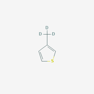 molecular formula C5H6S B019666 3-Methylthiophene-d3 CAS No. 108343-10-8