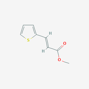 molecular formula C8H8O2S B019671 Methyl 3-(2-thienyl)acrylate CAS No. 20883-96-9