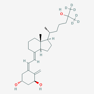 molecular formula C27H38D6O3 B196734 Calcitriol D6 CAS No. 78782-99-7