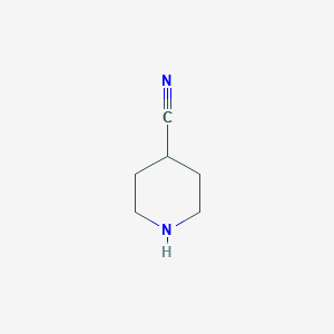 molecular formula C6H10N2 B019701 4-Cyanopiperidine CAS No. 4395-98-6