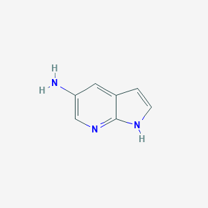 molecular formula C7H7N3 B019720 5-Amino-7-azaindole CAS No. 100960-07-4