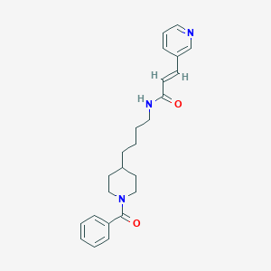 molecular formula C24H29N3O2 B197400 Daporinad CAS No. 201034-75-5