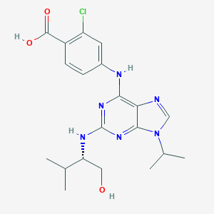 molecular formula C20H25ClN6O3 B197456 (S)-Purvalanol B 