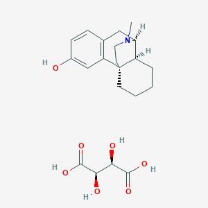 molecular formula C21H29NO7 B019762 Dextrorphan tartrate CAS No. 143-98-6
