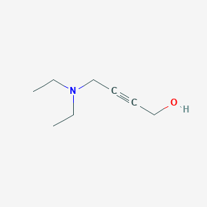 molecular formula C8H15NO B019776 4-(Diethylamino)-2-butyn-1-ol CAS No. 10575-25-4