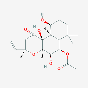 molecular formula C22H34O7 B197802 Isoforskolin CAS No. 64657-21-2