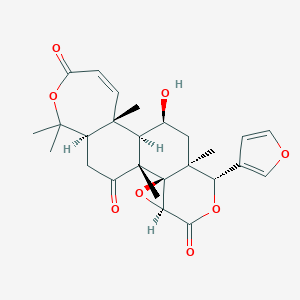 molecular formula C26H30O8 B197855 Zapoterin CAS No. 23885-43-0