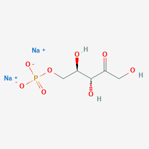 molecular formula C5H9Na2O8P B019795 D-Ribulose 5-phosphate sodium salt CAS No. 108321-99-9