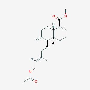 molecular formula C22H34O4 B198023 Acetylisocupressic acid CAS No. 52992-82-2