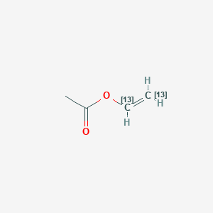 molecular formula C4H6O2 B019804 Vinyl-13C2 acetate CAS No. 106139-40-6