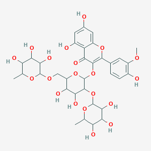 molecular formula C34H42O20 B198086 Typhaneoside CAS No. 104472-68-6